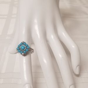 💥SLEEPING BEAUTY💥  for under $60 Turquoise Ring Sz 6  925 SS